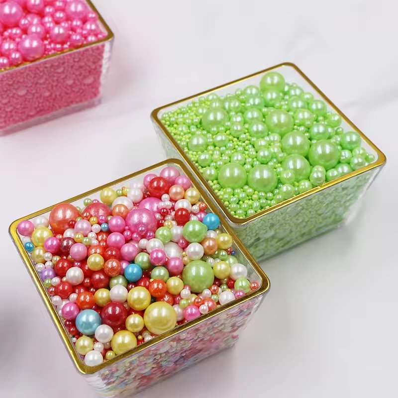 500g Sugar Pearl Sprinkles Mixed Size 2mm-14mm Sprinkles Cake Decoration for Bakery Decoration
