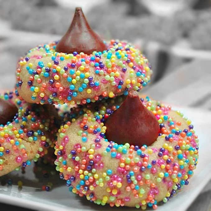 500g Sugar Pearl Sprinkles Mixed Size 2mm-14mm Sprinkles Cake Decoration for Bakery Decoration