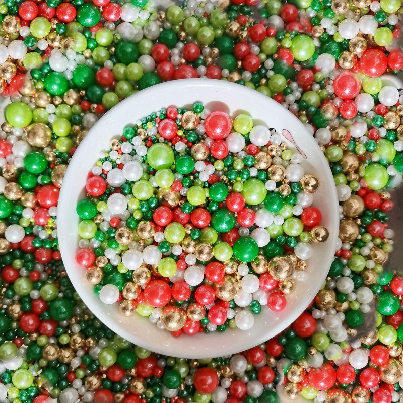120g HALAL Mixed Mermaid Tails Candy Sprinkles Edible Cake Decoration Ingredients for Bakeries