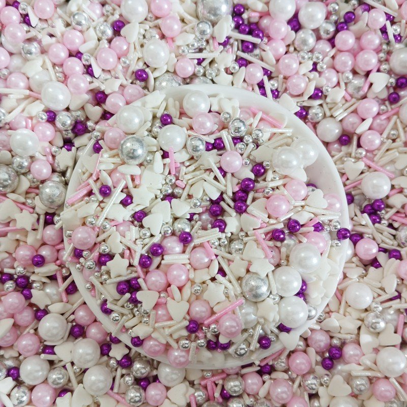 120g HALAL Mixed Mermaid Tails Candy Sprinkles Edible Cake Decoration Ingredients for Bakeries