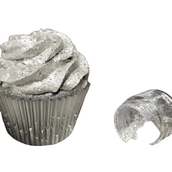 Sprinkle Edible Glitter white 4 grams food grade mica For Alcohol Drink Cocktails