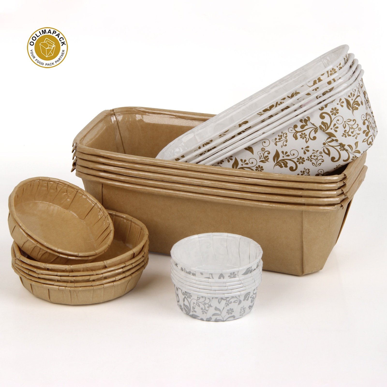 Nonstick Coating Decorating Plate Candy Bread Baking Cake Cup Box Tray Cake Tools Moulds Offset Printing,flexo Printing Food