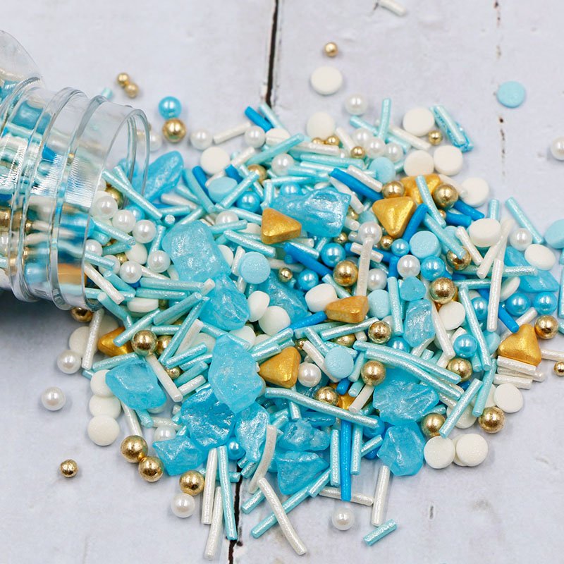 Icing sugar rainbow colour Factory Supply Food Grade Rainbow Sprinkles for Cake Cake sprinkles