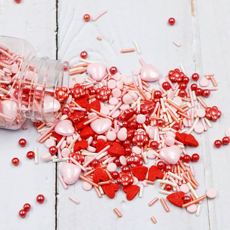 Icing sugar rainbow colour Factory Supply Food Grade Rainbow Sprinkles for Cake Cake sprinkles