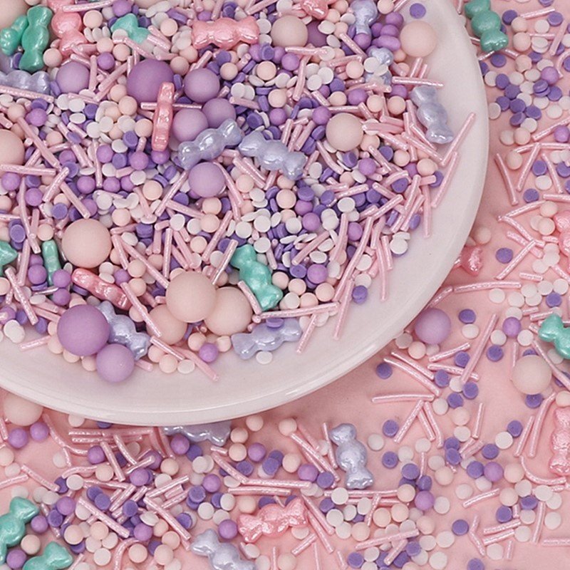Birthday Cake and Cupcake Decoration Sprinkle Sugar Pearl Colorful Sprinkles For Party Decorate