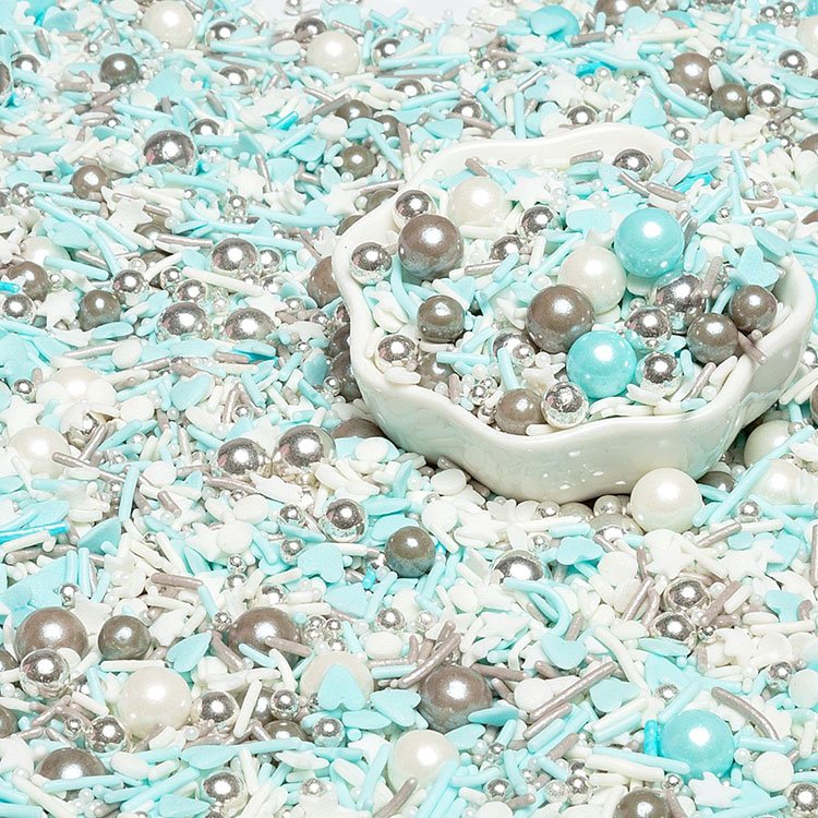 Widely Used Superior Quality Sugar Candy Edible Glitter Star Sprinkles Mix Bright Color