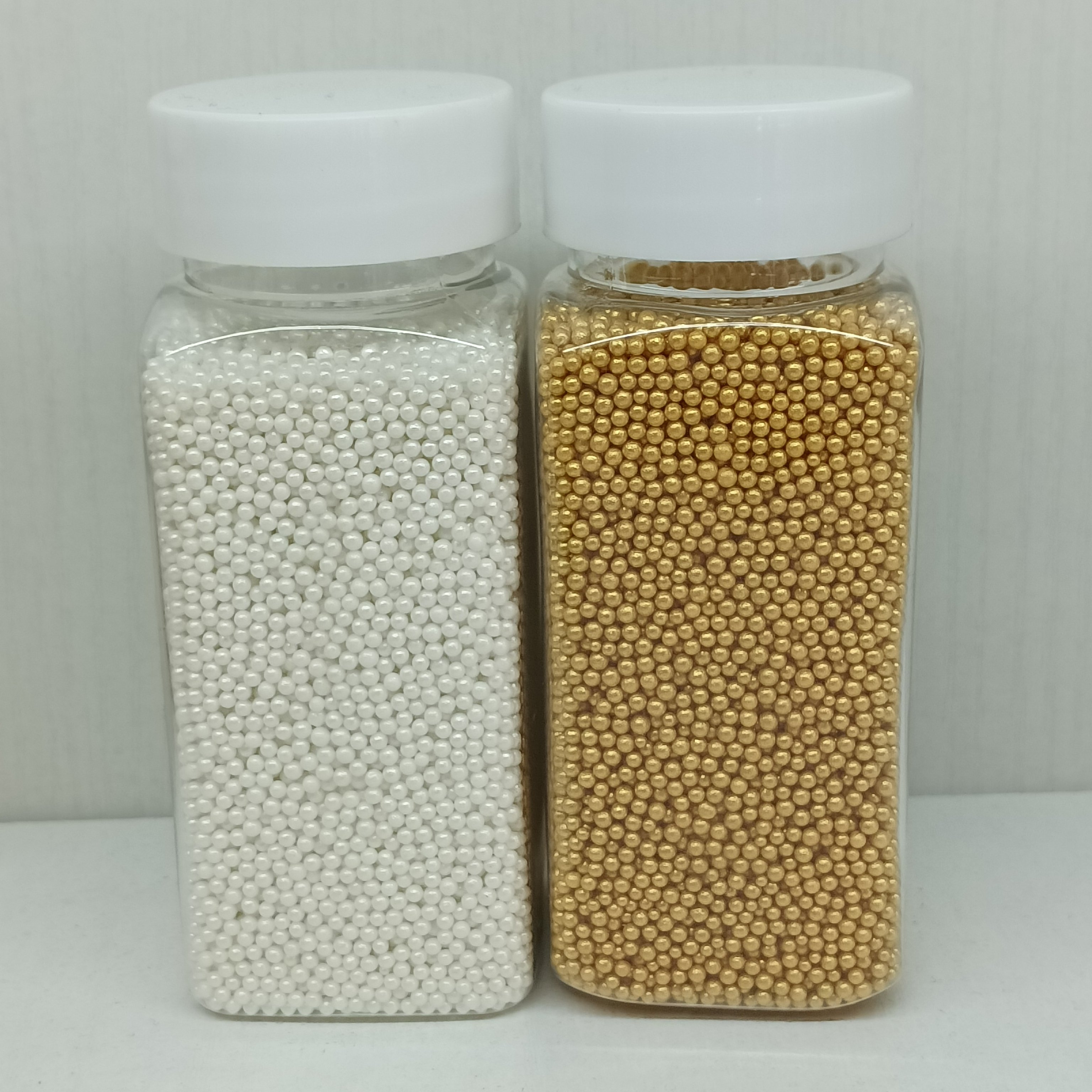 High Quality Edible Sugar Sprinkles White Sugar Candy Pearls Mixed Sugar Pearls Sprinkles For Cake Decoration