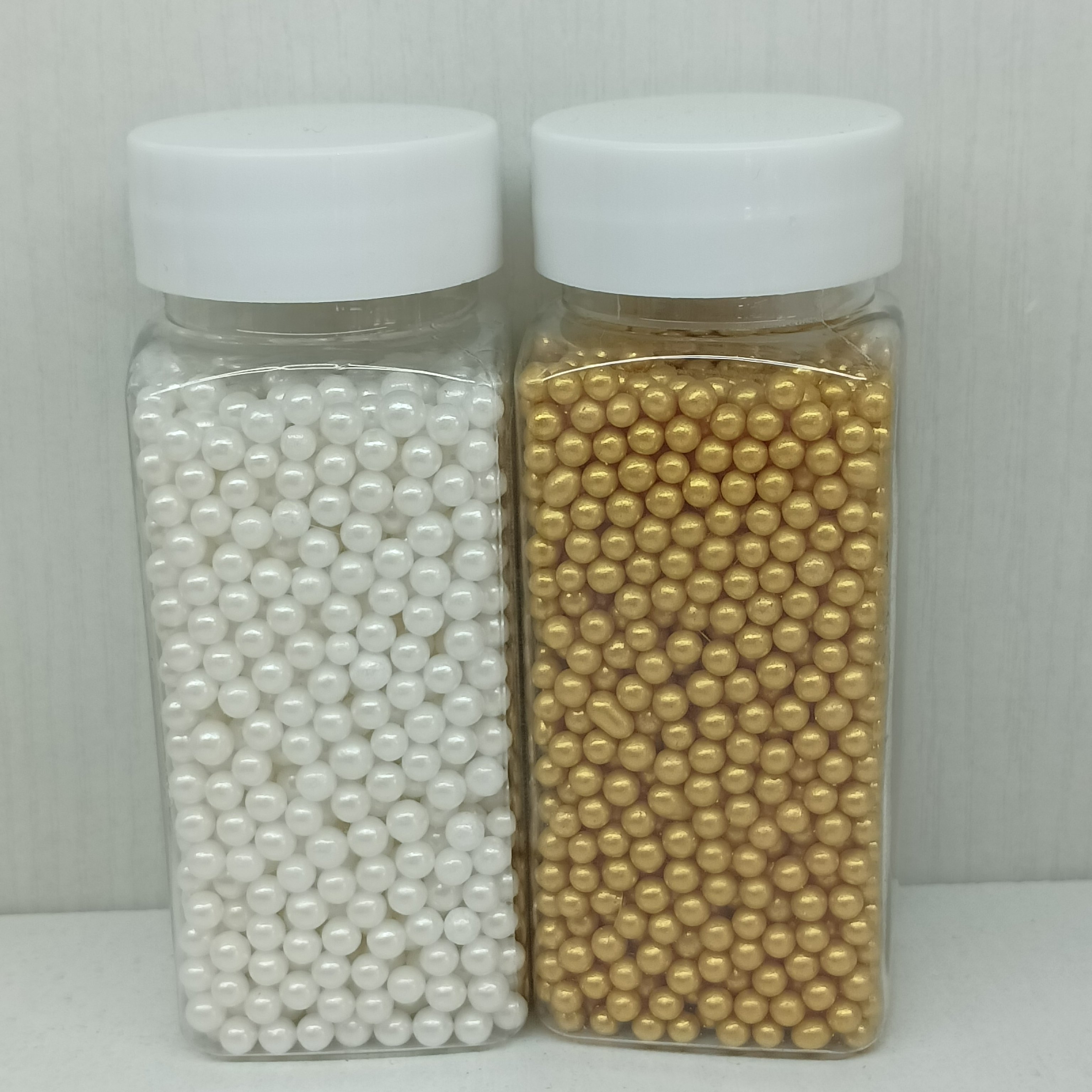High Quality Edible Sugar Sprinkles White Sugar Candy Pearls Mixed Sugar Pearls Sprinkles For Cake Decoration