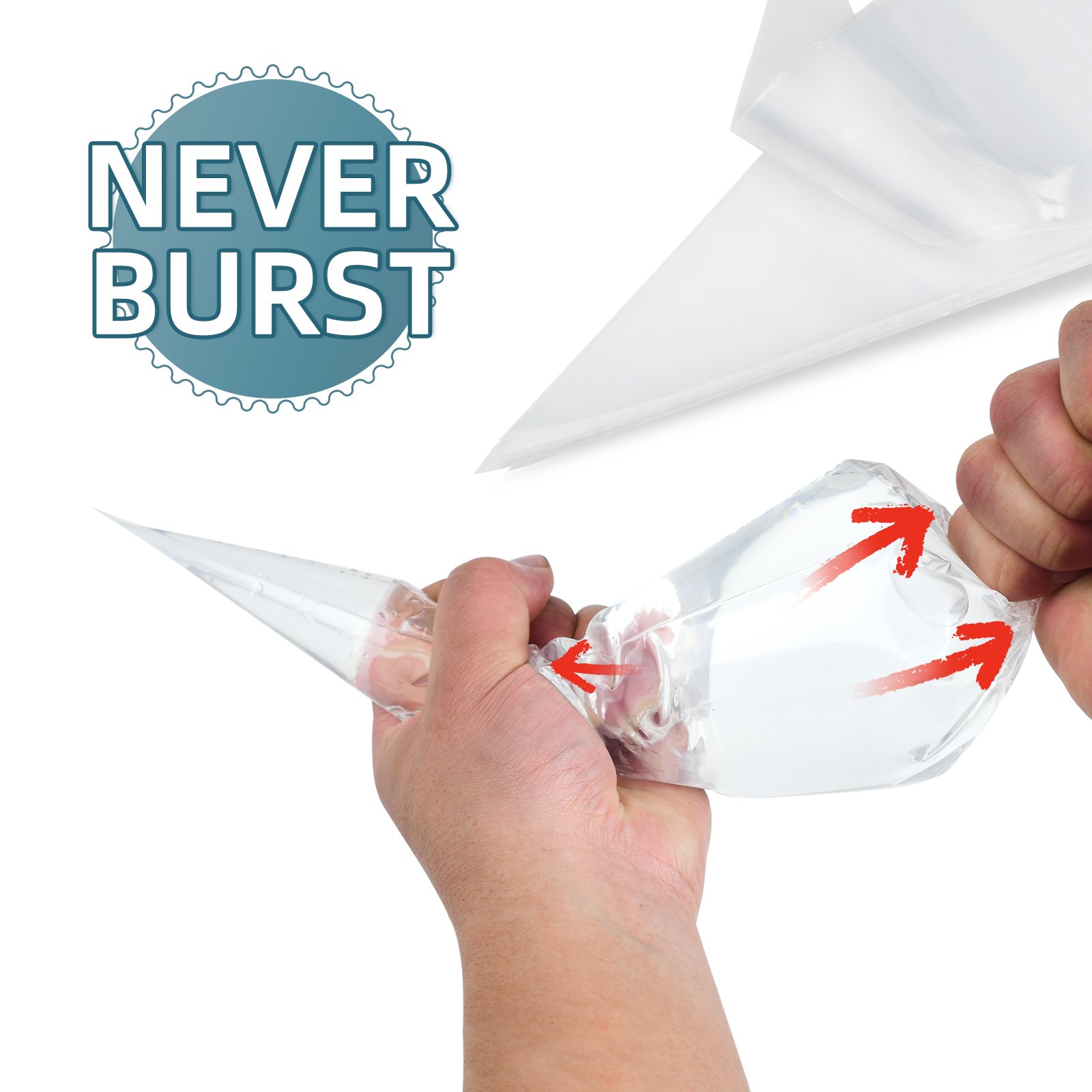 Biodegradable one time reusable cafe reustarant wedding puff cookie pastry plastic bags cake decoration icing pastry piping bag