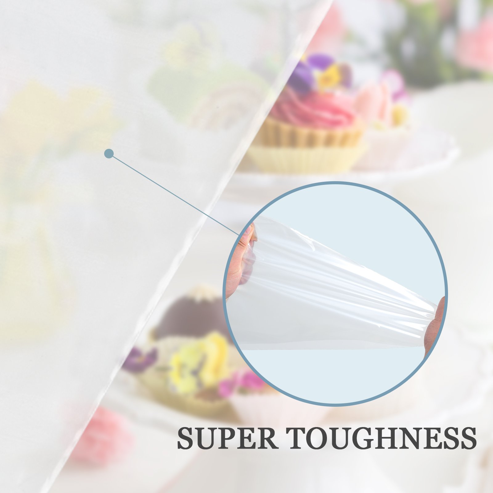 Biodegradable one time reusable cafe reustarant wedding puff cookie pastry plastic bags cake decoration icing pastry piping bag