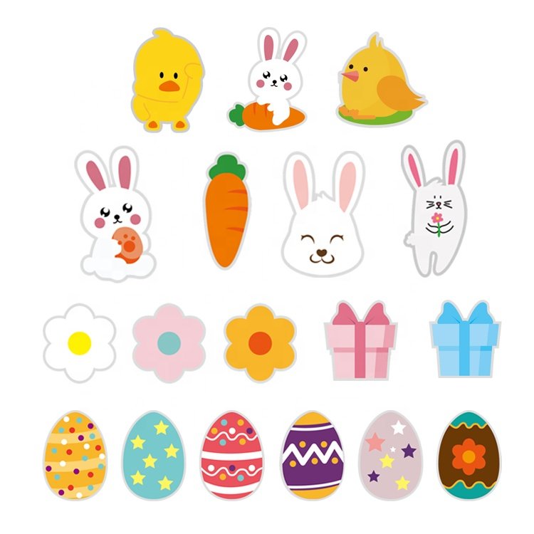 Easter egg royal icing decoration for cake