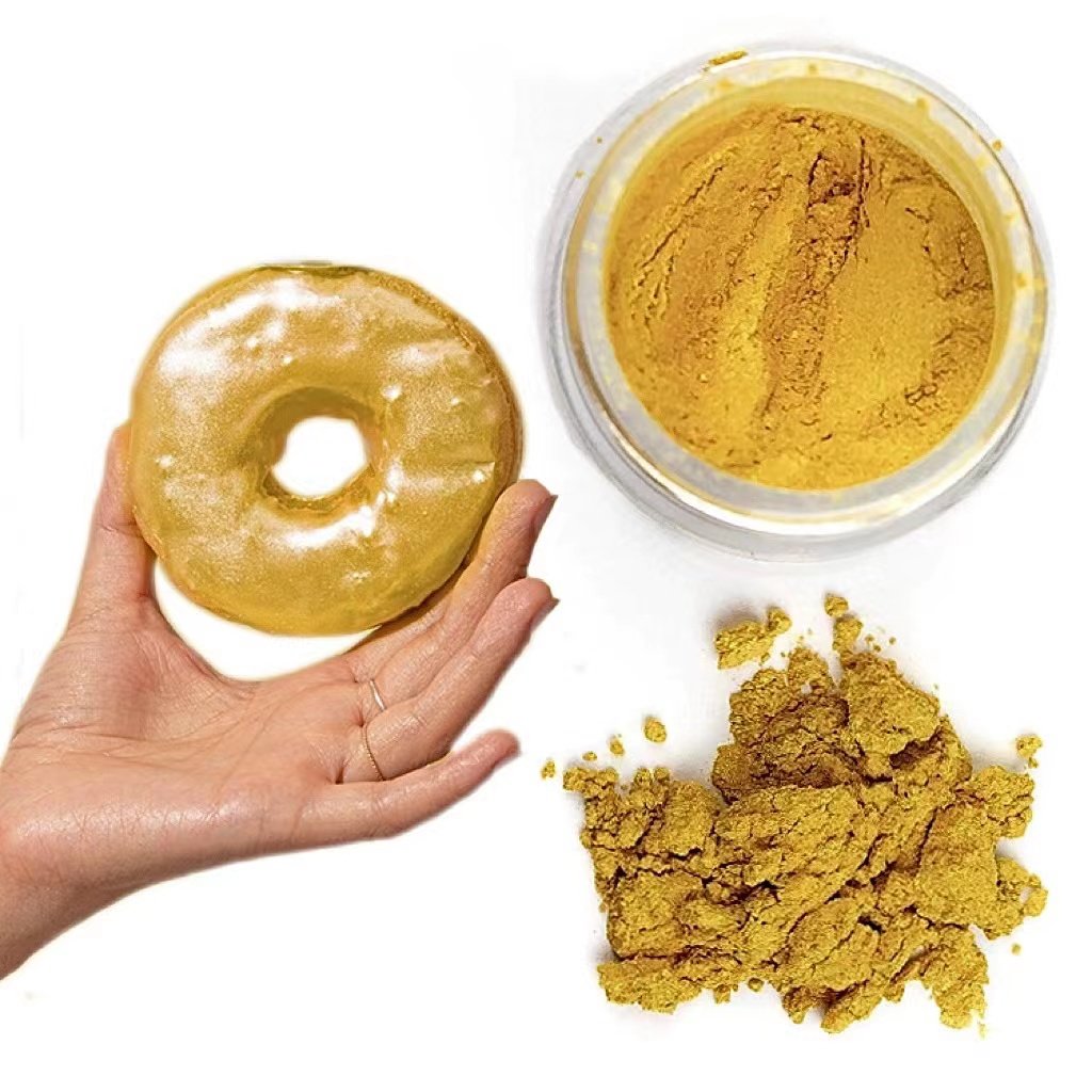 Food Grade Glitter Edible Mica Powder Food Additive Pigment Edible Glitter for Drinks
