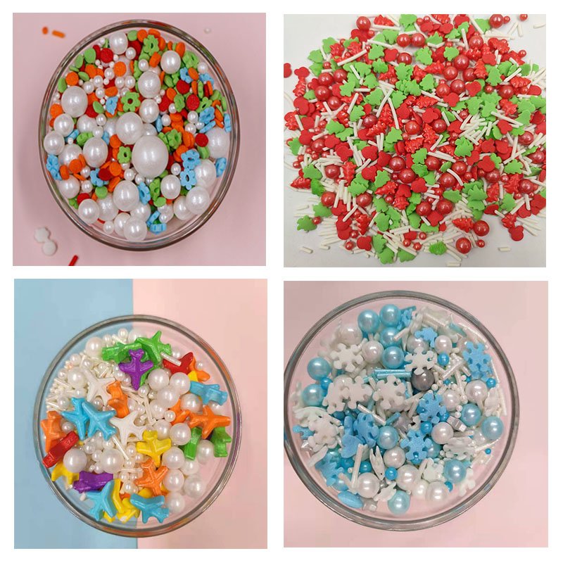 Bakery Decoration Ingredients,wedding cake decoration,sprinkles Mix Sprinkles Cake Decorations for Baking cake sprinkles