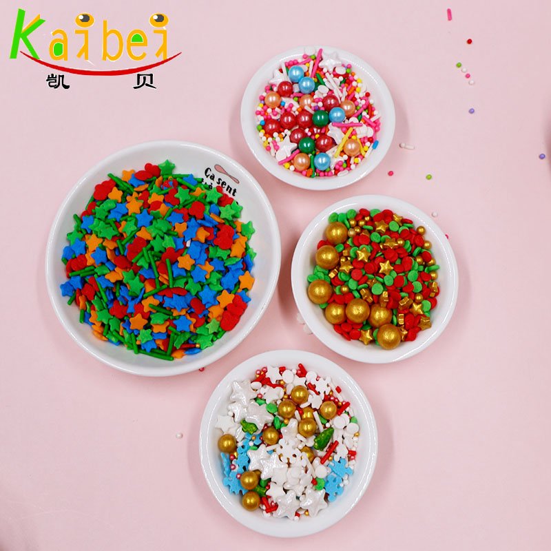 Bakery Decoration Ingredients,wedding cake decoration,sprinkles Mix Sprinkles Cake Decorations for Baking cake sprinkles