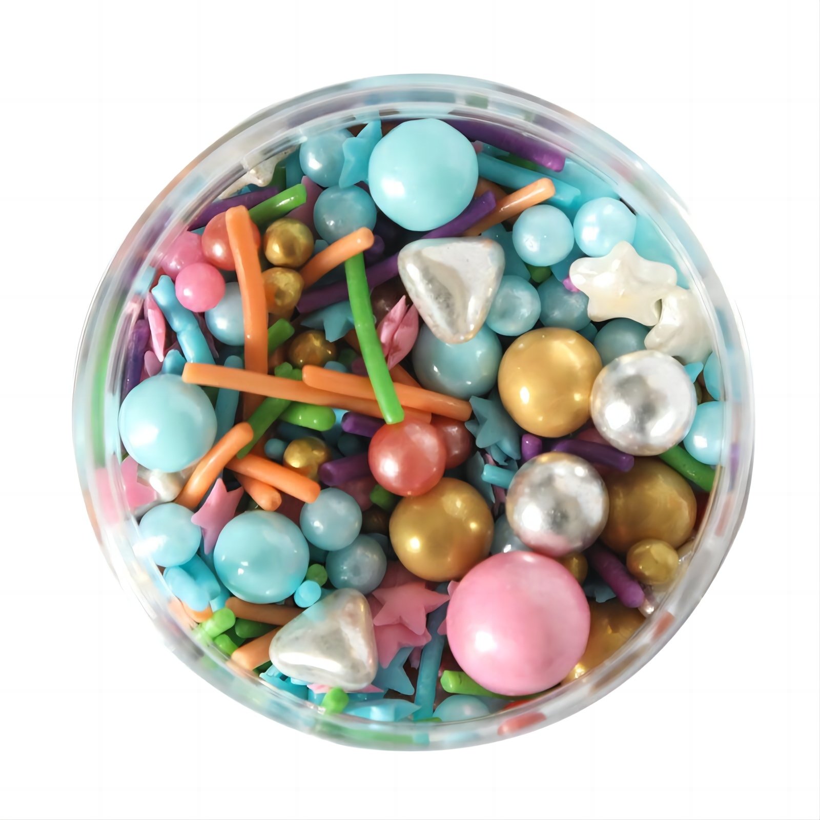 Merry Christmas Edible Bakery Decoration Ingredients Mix Sprinkles with Shapes for Food Decoration