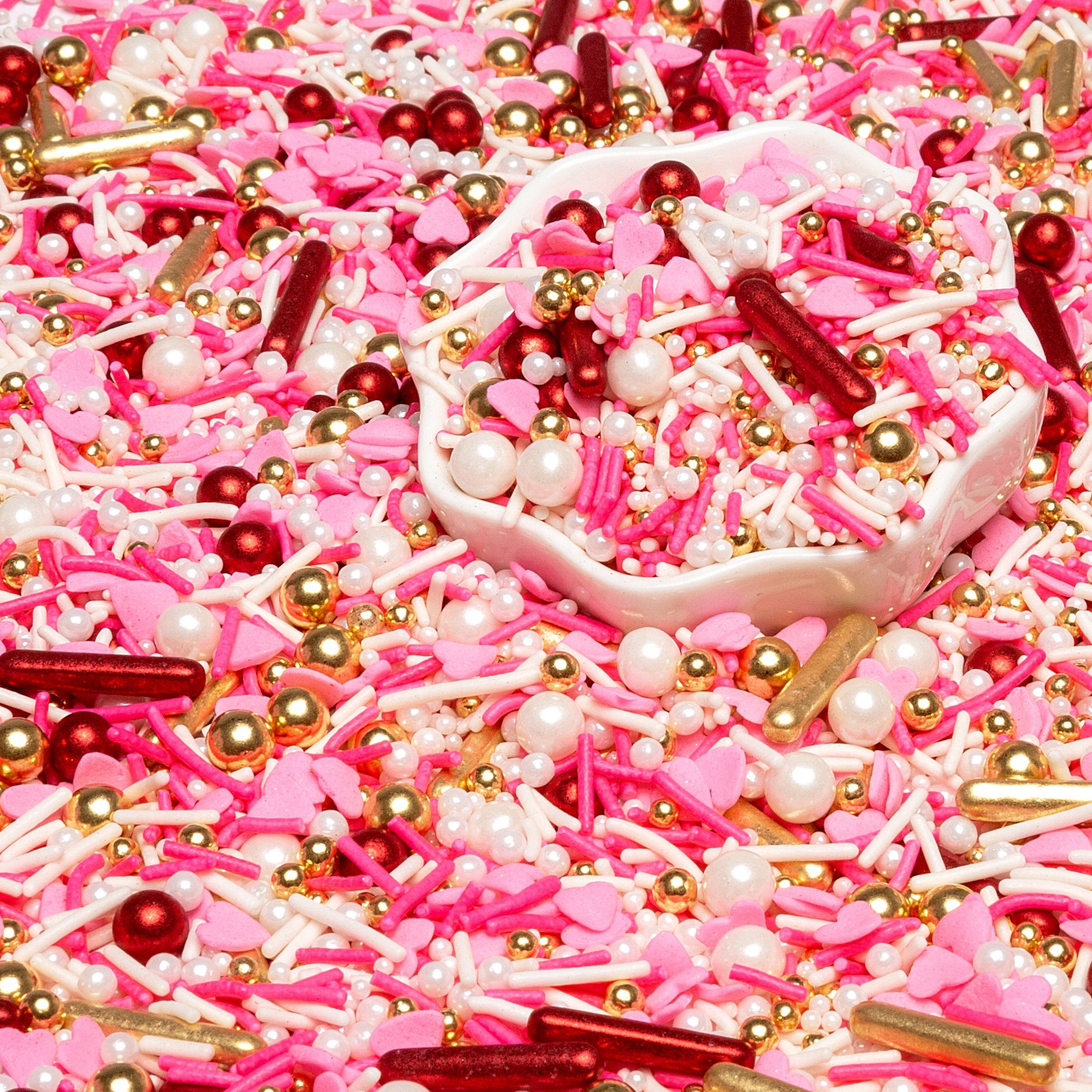 2022 New Luxury Mixed Gold Silver Colorful Edible Sprinkle Candy For Cake Cupcake Decoration