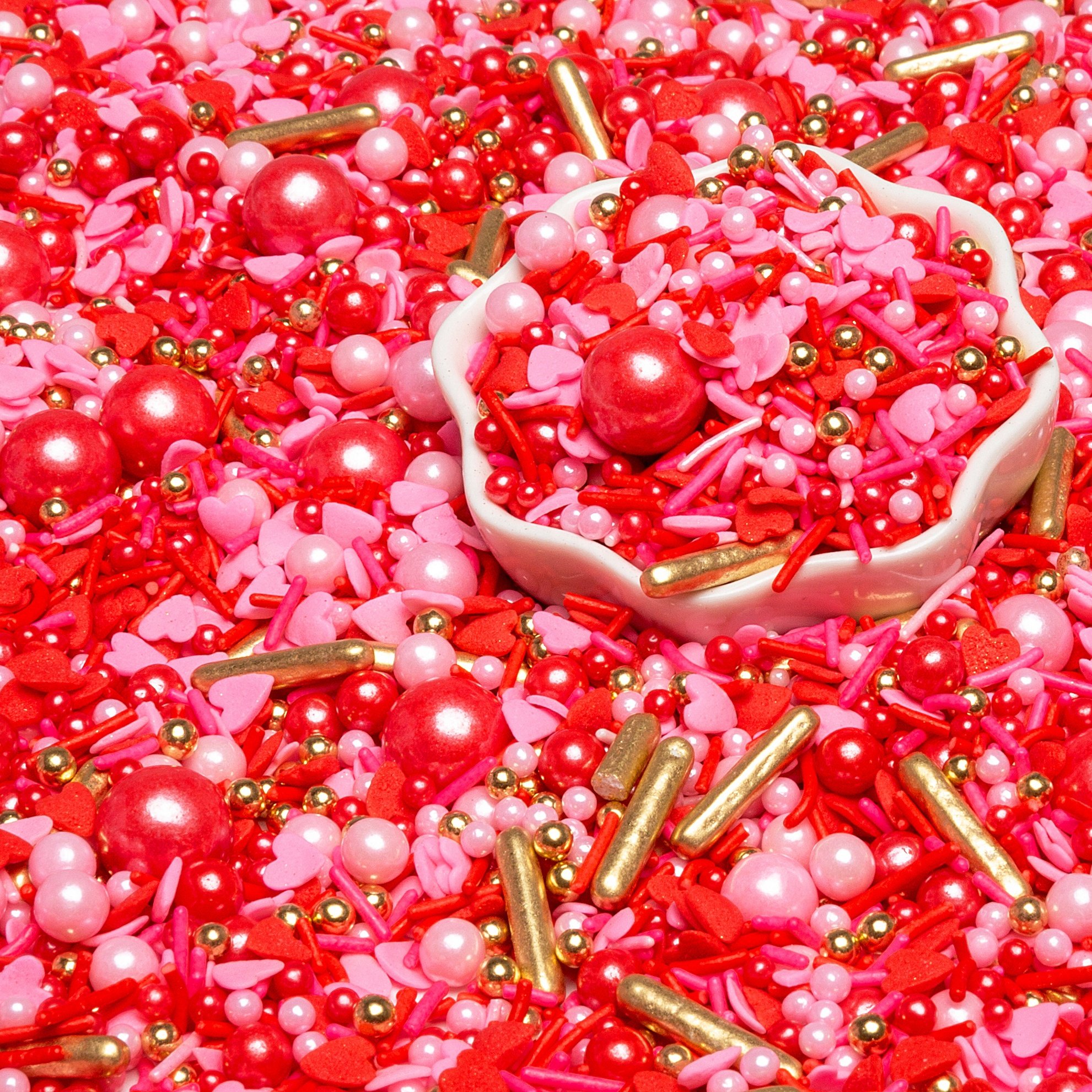 2022 New Luxury Mixed Gold Silver Colorful Edible Sprinkle Candy For Cake Cupcake Decoration