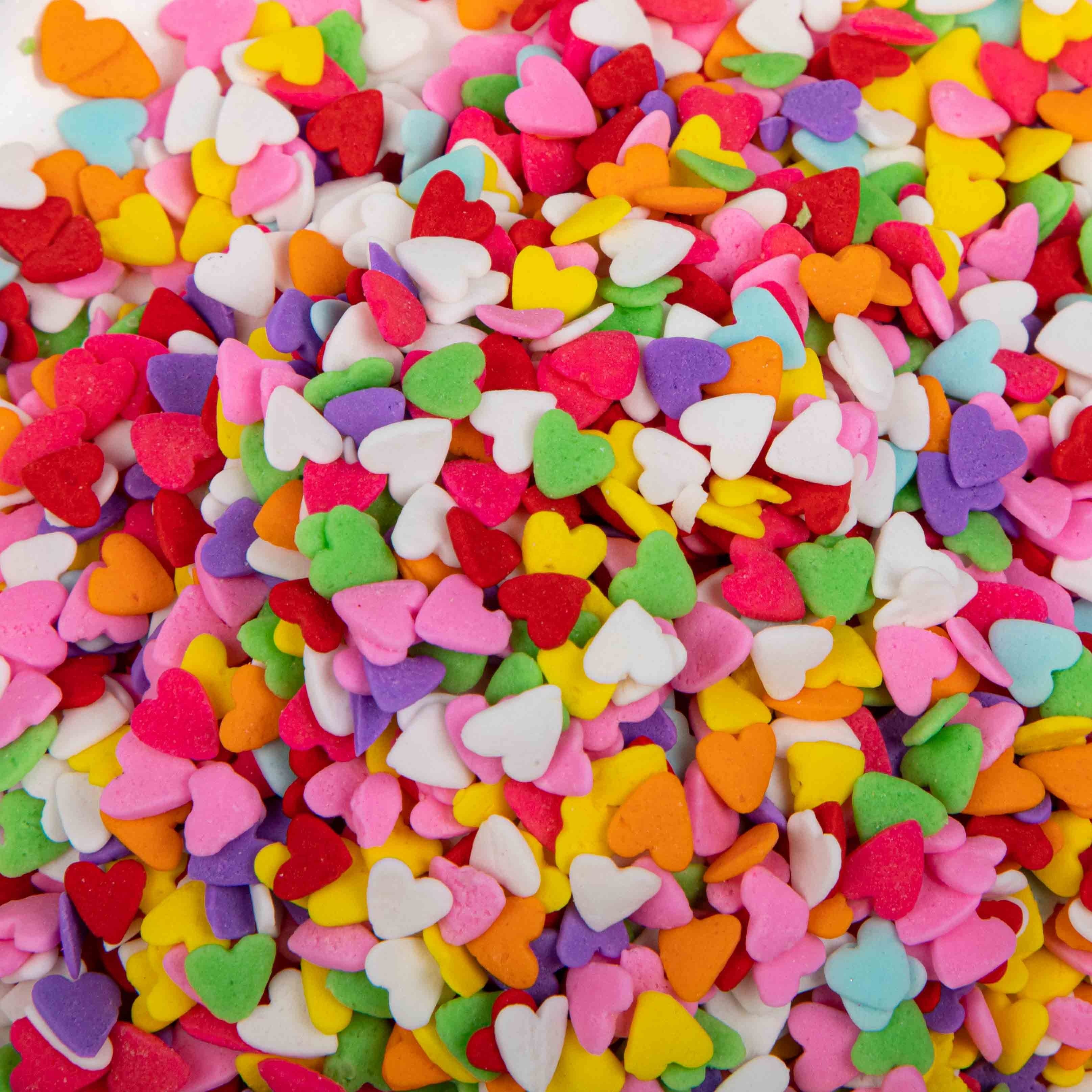 Round Quin Sprinkles Colorful Cut Sprinkles For Cake And Donut Decorate