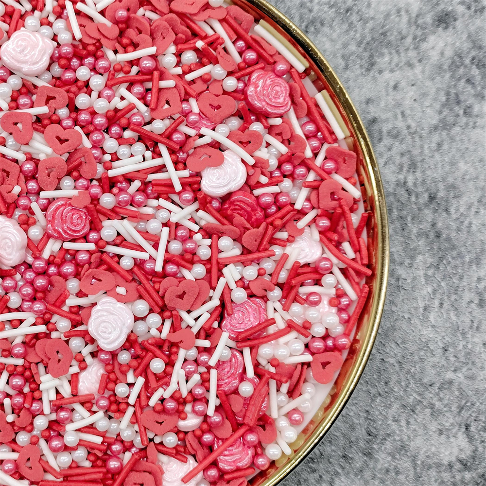 Candy Gluten Free Cake Bakery Decoration Ingredients Edible Decorations Ingredients DIY Edible Sprinkles GUA Solid