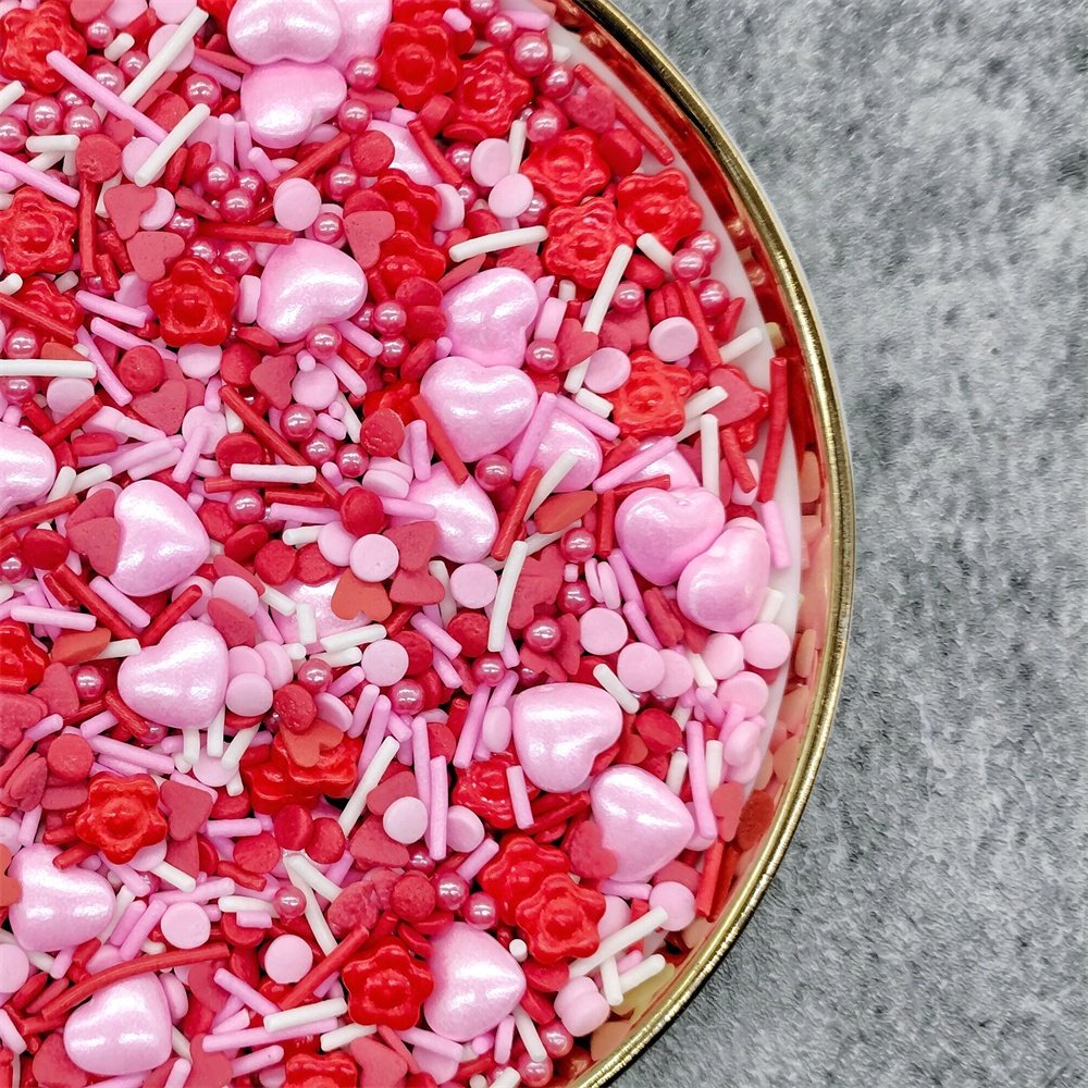 Candy Gluten Free Cake Bakery Decoration Ingredients Edible Decorations Ingredients DIY Edible Sprinkles GUA Solid