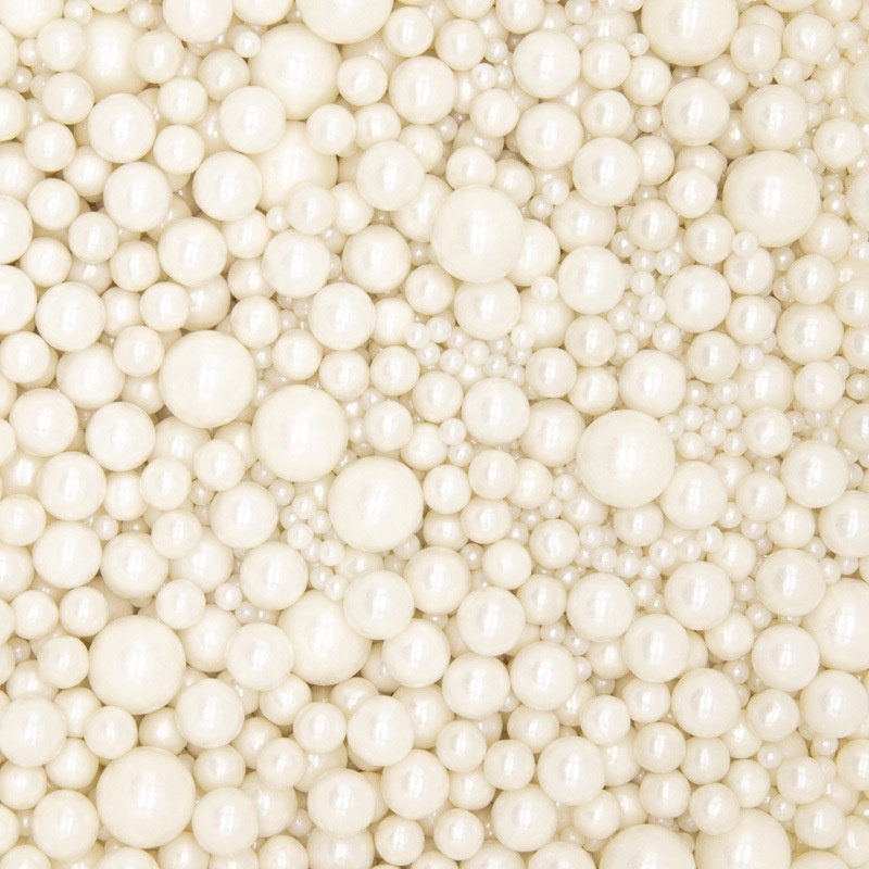 2mm 4mm 7mm 10mm 14mm Pearl Sprinkles