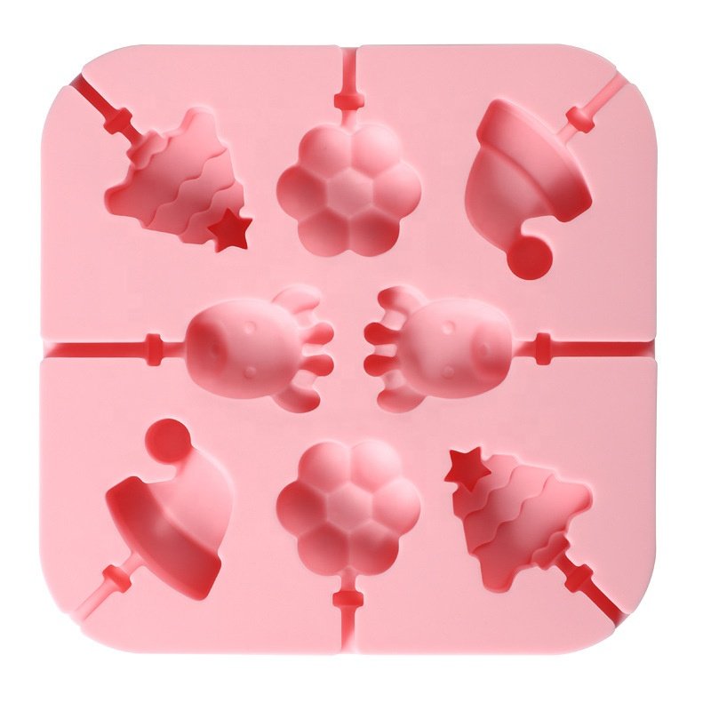 Round Lollipop Molds Chocolate Hard Candy Silicone Moulds DIY Tools Custom Candy Molds for Bakery Kitchenware
