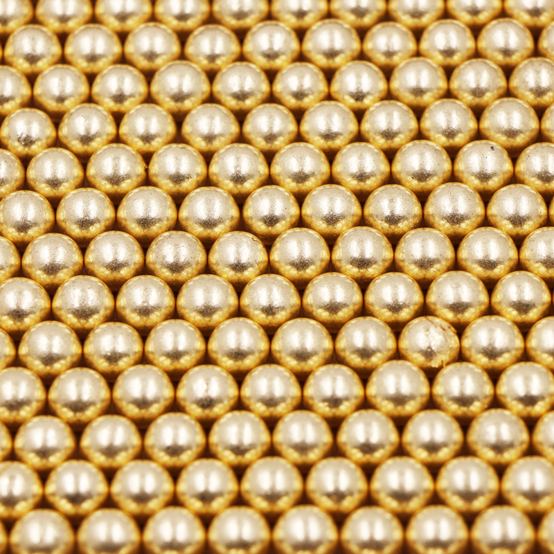10mm Golden metallic luster sugar beads Customize designs For Ice Cream Chocolate Bakery Ingredients Sprinkles Cake Decorations
