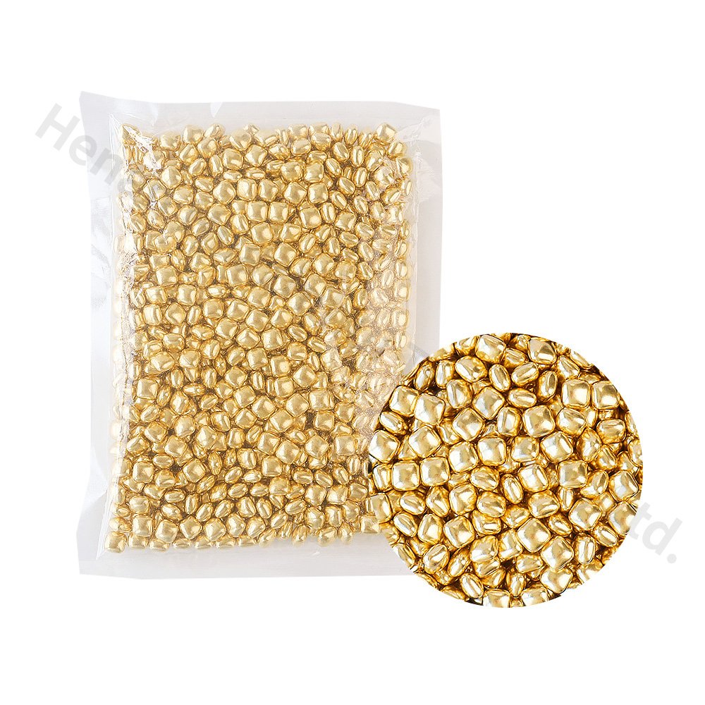Pearl Sprinkles Cake Decorating Metallic Gold Rod Sugar Ball DIY Baking Tools bakery decoration ingredients cake sprinkles