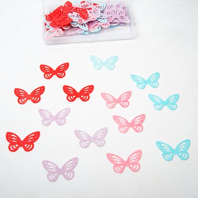 Food Safe Piercing Butterfly Wafer Icon Paper Edible Sugar Rice Paper For Cake Decoration