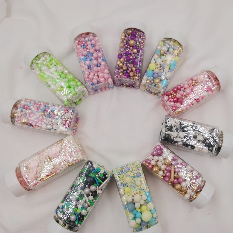 130g bottles edible sprinkles sugar cakes bakery decoration ingredients