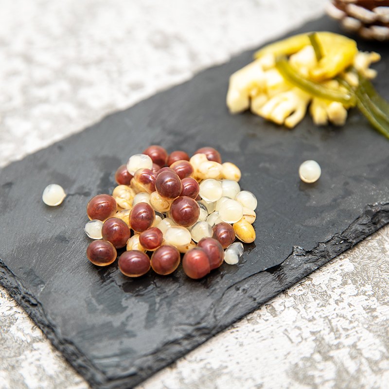 Best Discount 1.2Kg Halloween Red Beans Popping Boba Pearls Bursting With Festive Flavor For Bubble Tea Bursting Boba Pure
