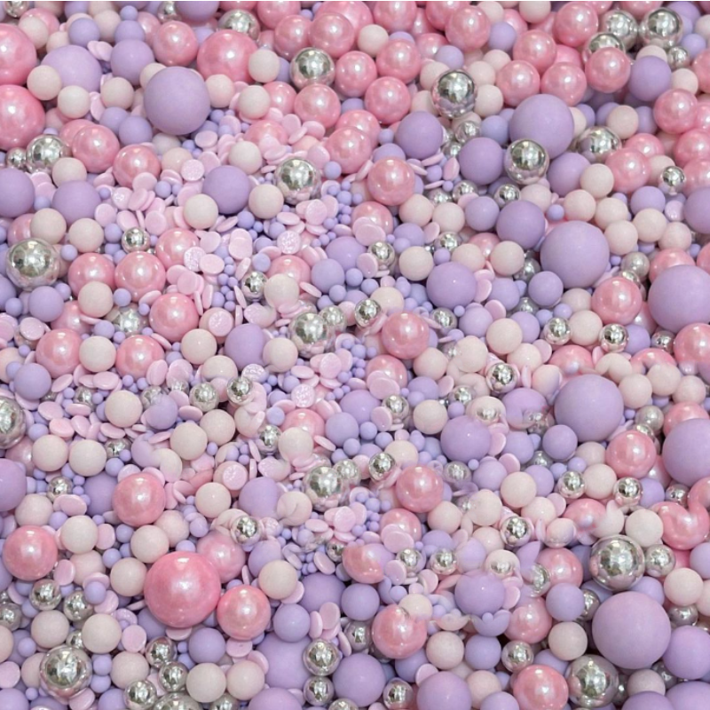 New 100g Bottle Baked Cake Decoration Ingredients Pressed Tablet Sugar Beads Colorful Needle Mix Edible Raw Bakery Decorations