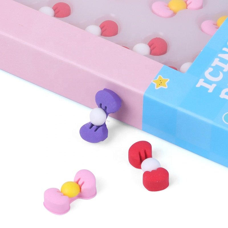 Lovebakery Pink Bow Tie Icing Sprinkles Mixes Valentine's Day Mixed Pink Cake Halal Sprinkles Decoration for Baking Decoration