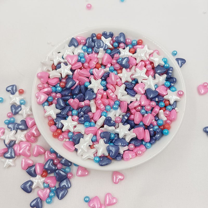 1kg Bag Package Cake Sprinkles for Happy Birthday Cake Decoration Sugar Sprinkles with Factory Price Gold Cake Sprinkles