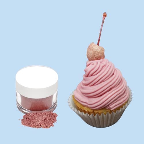 Edible Mica Pigment Food Grade Mica Powder Food Additive Pigment for Drinks Dessert Cake Decoration