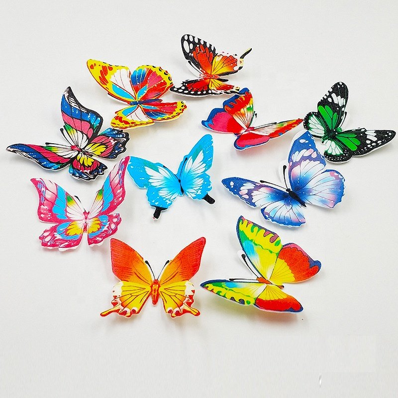 Edible Sugar Butterfly Flower For Cake Paper Printed Wafer Paper Sugar Sheet Image For Cupcake Decoration