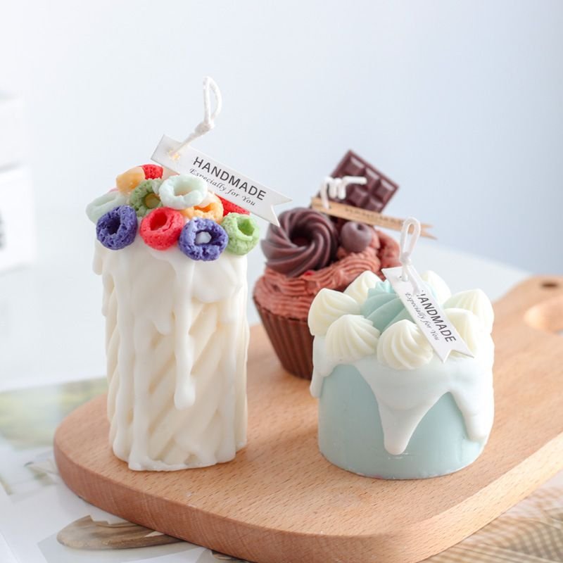 2023 creative Dessert DIY muffin Cup Cake cookies resin Mold Decoration mould design Chocolate pastry candle Mold