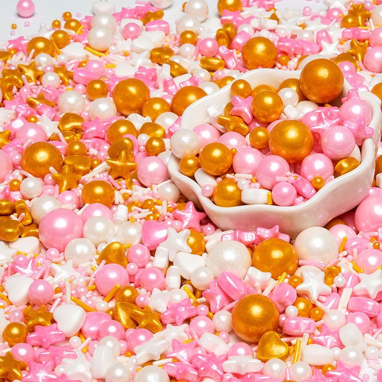 High Quality Durable Using Various Wholesale Cake Edible Sprinkles Sugar Pearl