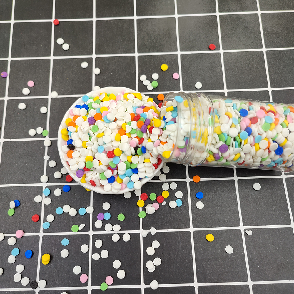 Edible sprinkles Edible confetti Little Round piece Spanish sliced sugar cake sprinkles halal sprinkles sugar sprinkles