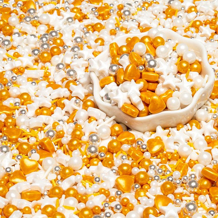 Economical Custom Design Edible Candy Edible Sprinkles Cake Decoration