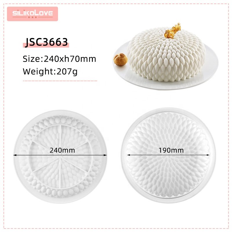 29 Hot Designs Silicone Pastry Mold For Baking Mousse Cake Molds 3D Chiffon Brownie Pan Baking Tools