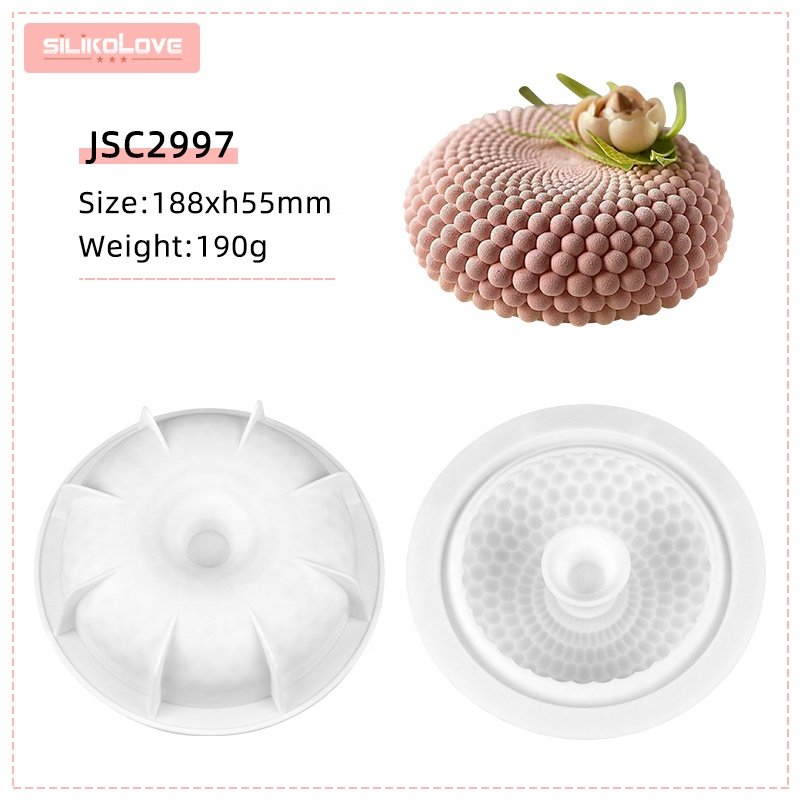 29 Hot Designs Silicone Pastry Mold For Baking Mousse Cake Molds 3D Chiffon Brownie Pan Baking Tools
