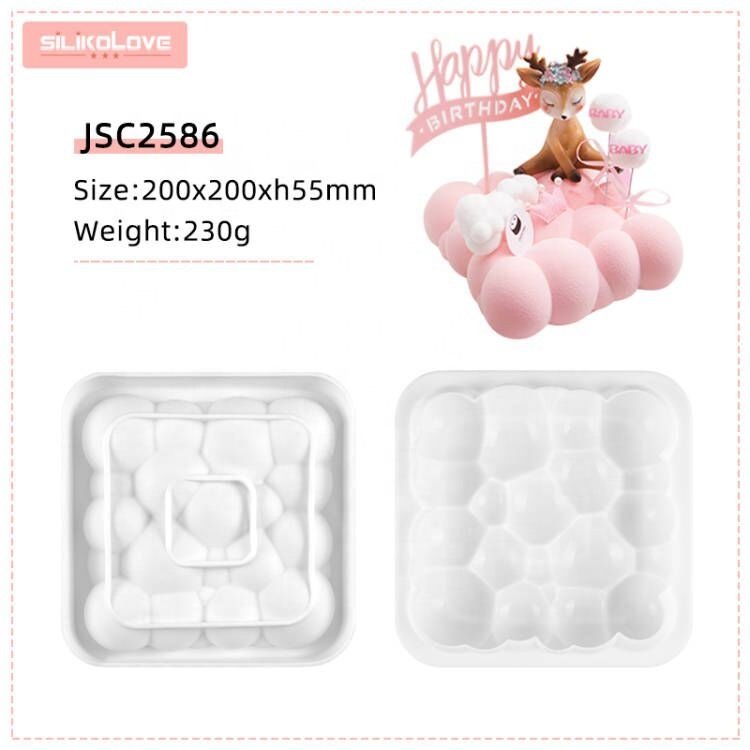 29 Hot Designs Silicone Pastry Mold For Baking Mousse Cake Molds 3D Chiffon Brownie Pan Baking Tools