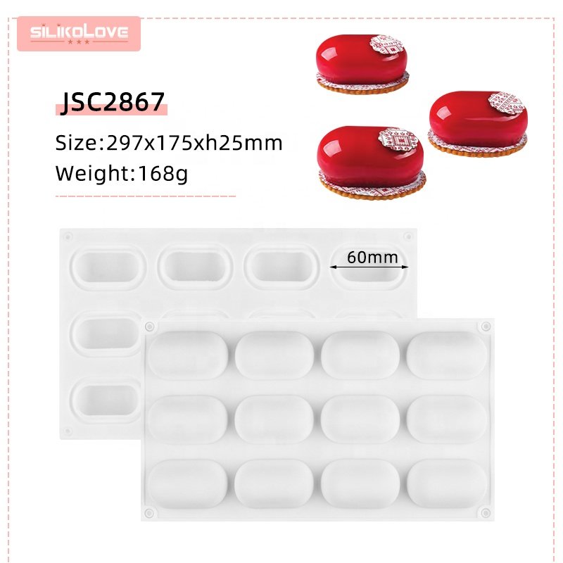 29 Hot Designs Silicone Pastry Mold For Baking Mousse Cake Molds 3D Chiffon Brownie Pan Baking Tools