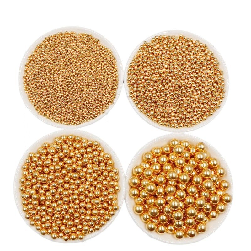 Edible sliver sugar beads gold sprinkles cake decorating supplies