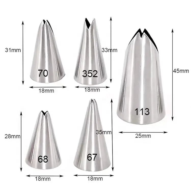 Cake Decorating Tools Kit OEM ODM Pastry Baking Utensils bakery decoration ingredients Spatula Cake Nozzle Set