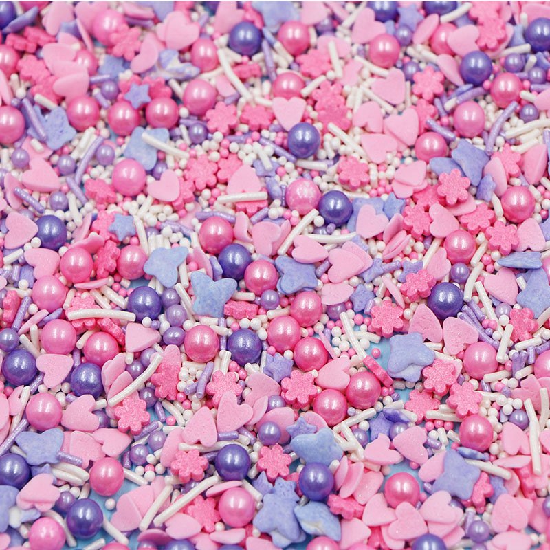 Sugar Cake Bakery Decoration Sweet Sprinkle Candy Mini Pearl Sugar For Cake Factory Supply Food Grade Rainbow Sprinkles for Cake