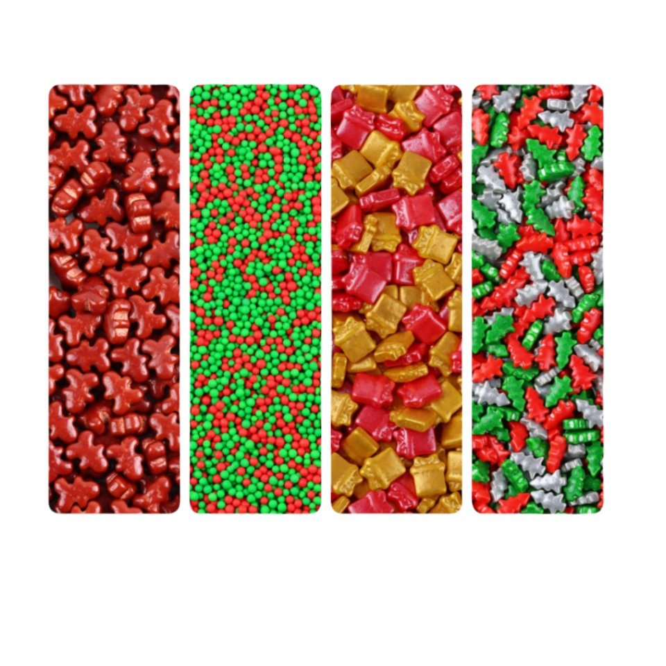 1kg Edible Christmas sprinkles cake sprinkle edible sprinkles
