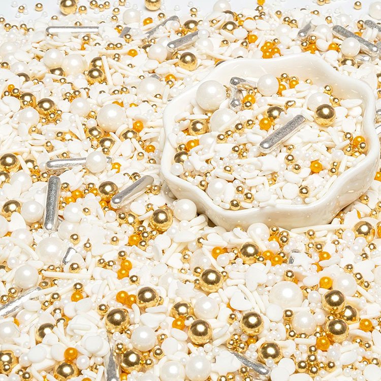Good Quality Metallic Edible Mix Sprinkles Candy For Cake Decoration Manufacturer