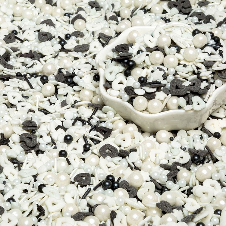 Good Quality Metallic Edible Mix Sprinkles Candy For Cake Decoration Manufacturer